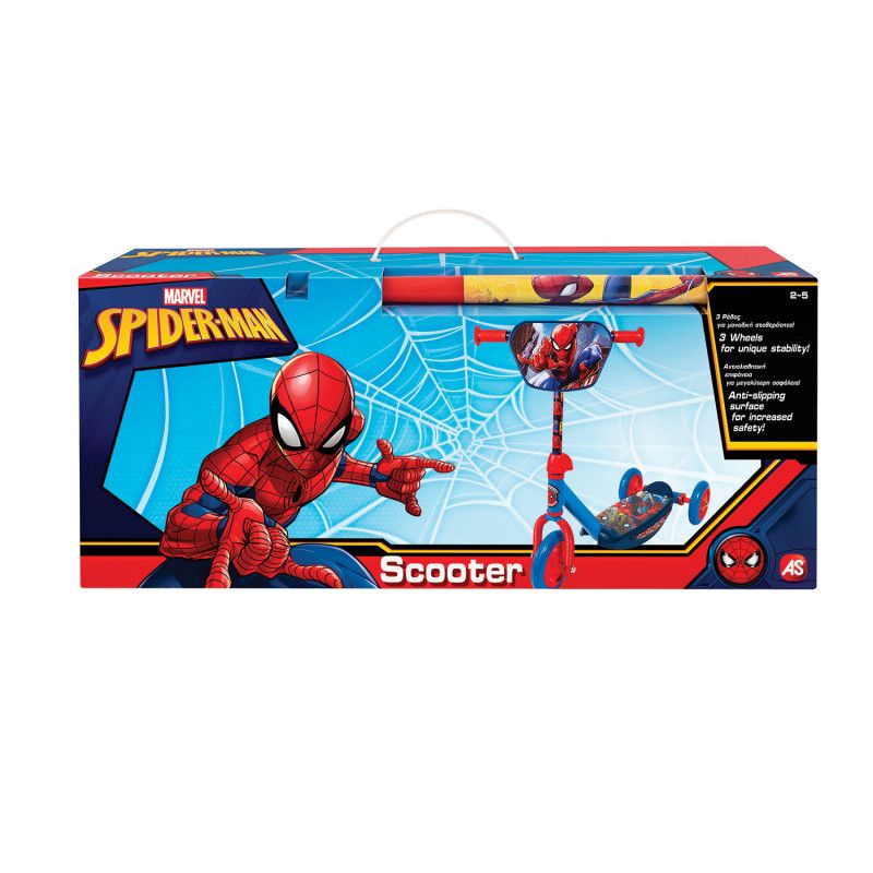 As company παιδικό scooter marvel spiderman 1500-15745 - AS Wheels