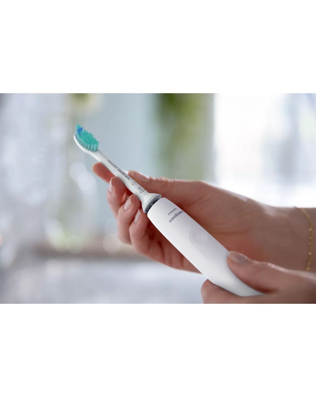 Philips sonicare - ηλεκτρική οδοντόβουρτσα  3100 series hx3671/13 white - Philips Sonicare