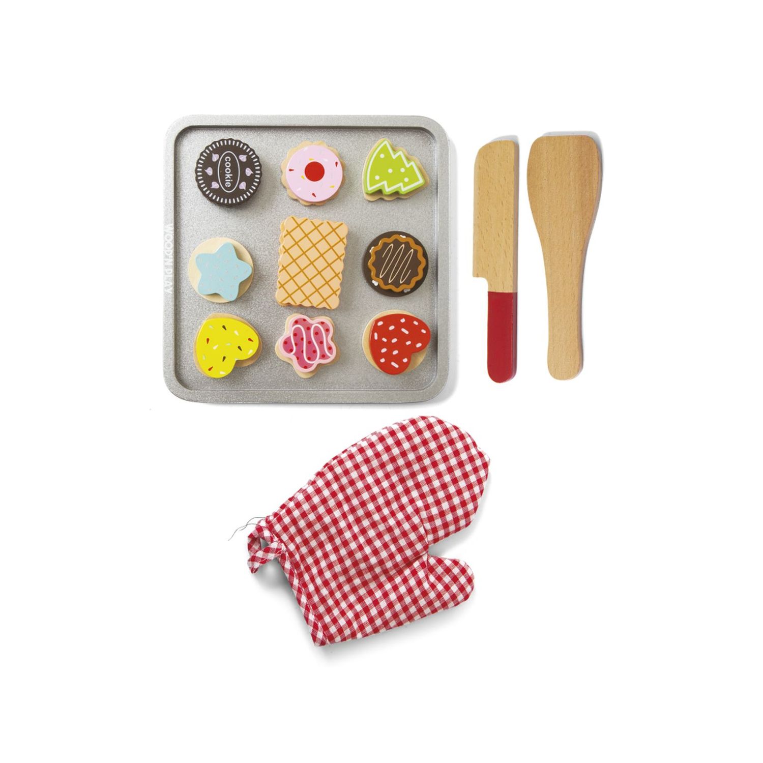 Wood' n play δίσκος με μπισκότα - Wood'N Play