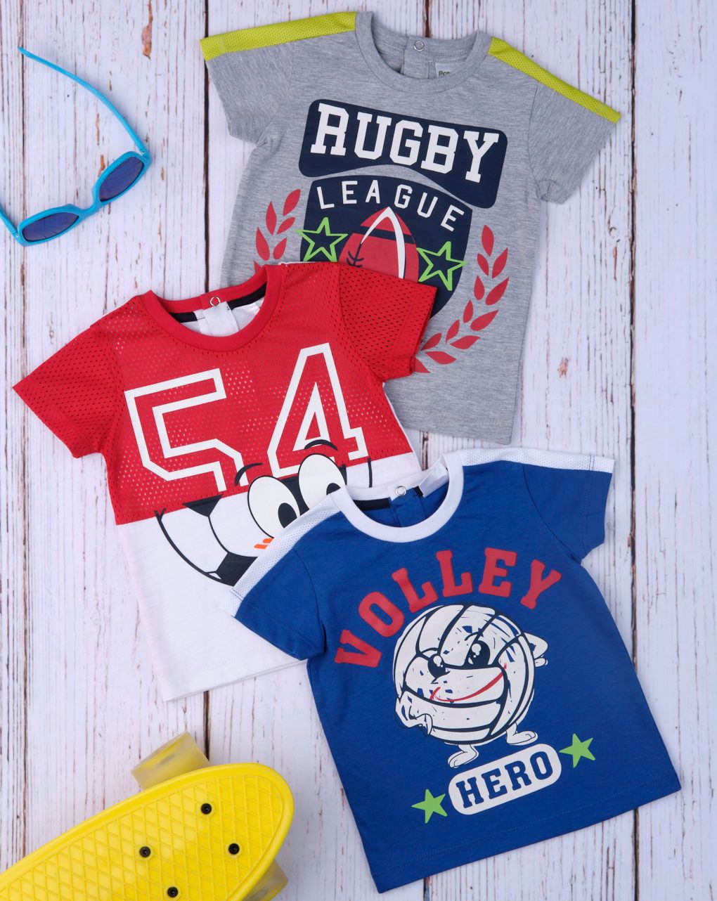 T-shirt rugby league για αγόρι - Prénatal