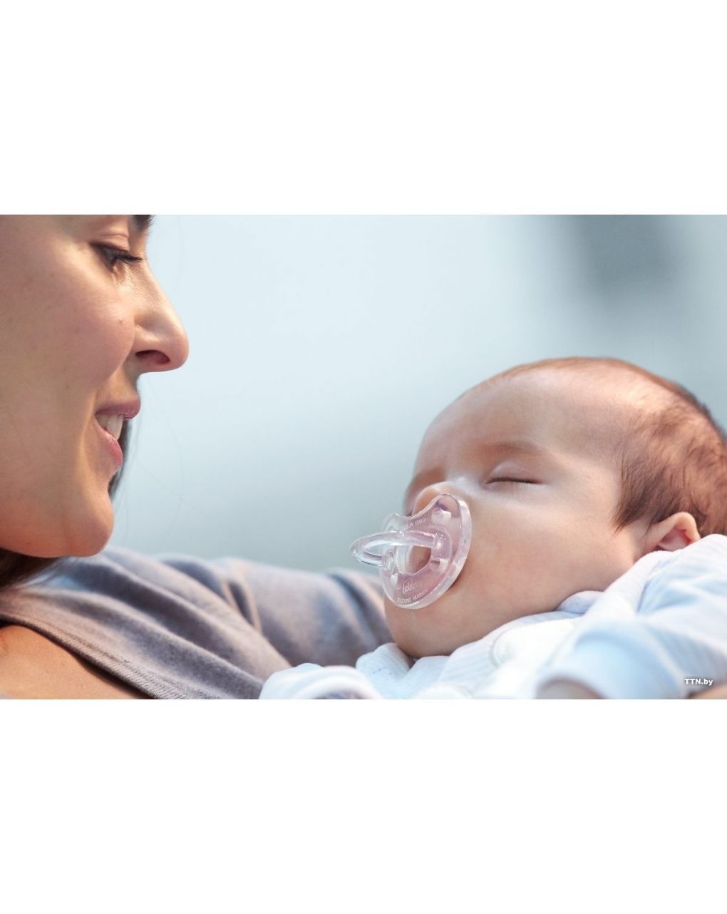 Chicco πιπίλα physio soft, όλο σιλικόνη 4+ διάφανη 1τεμ - Chicco