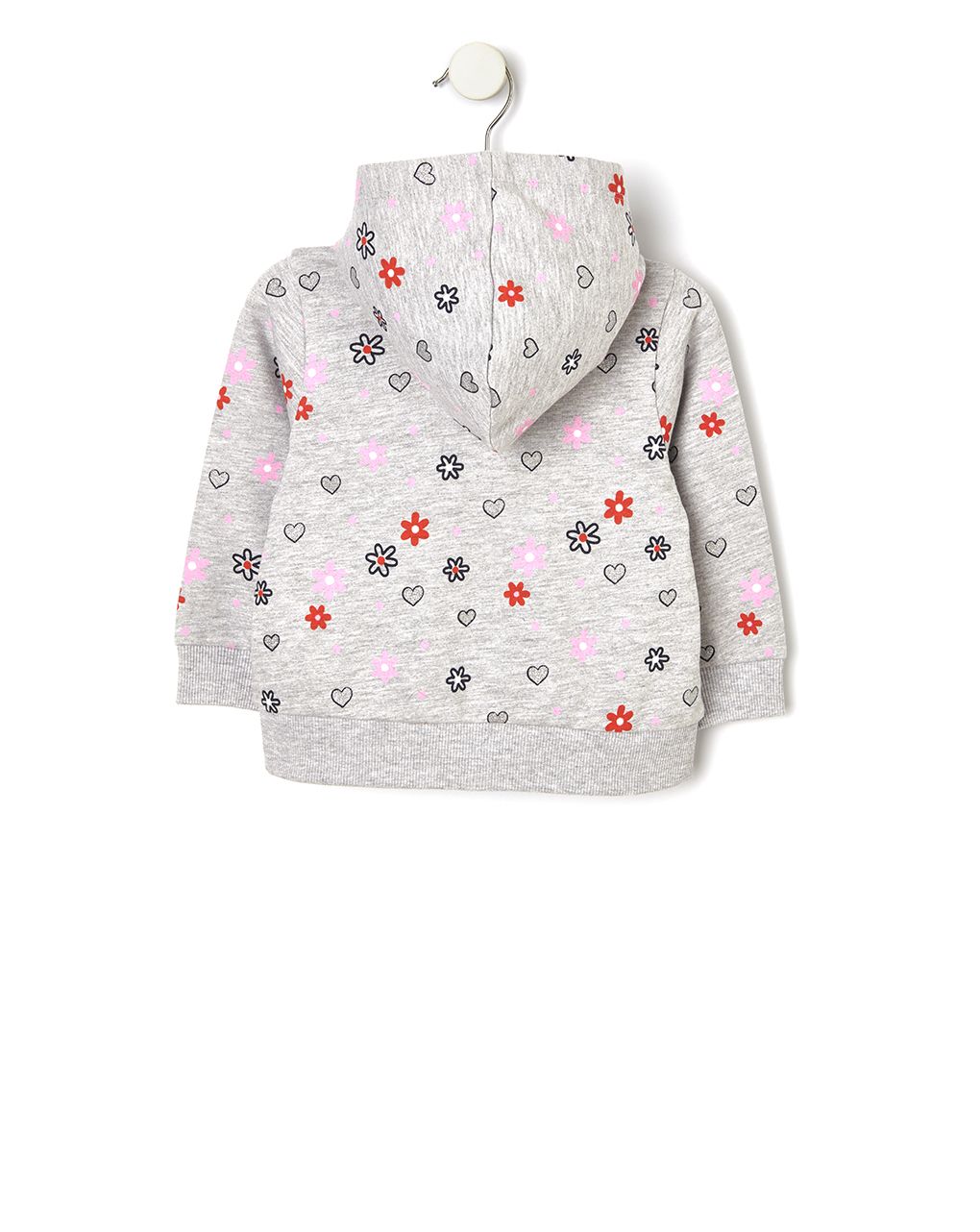 ζακέτα φόρμας με κουκούλα εμπριμέ για κορίτσι - Prénatal