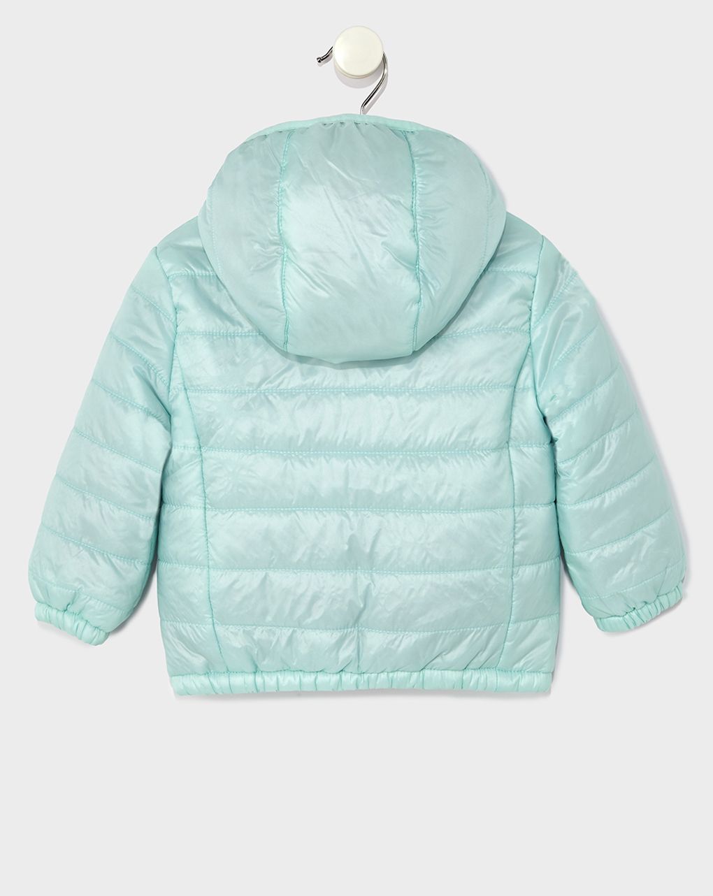μπουφάν με κουκούλα ανοιχτό γαλάζιο για κορίτσι - Prénatal