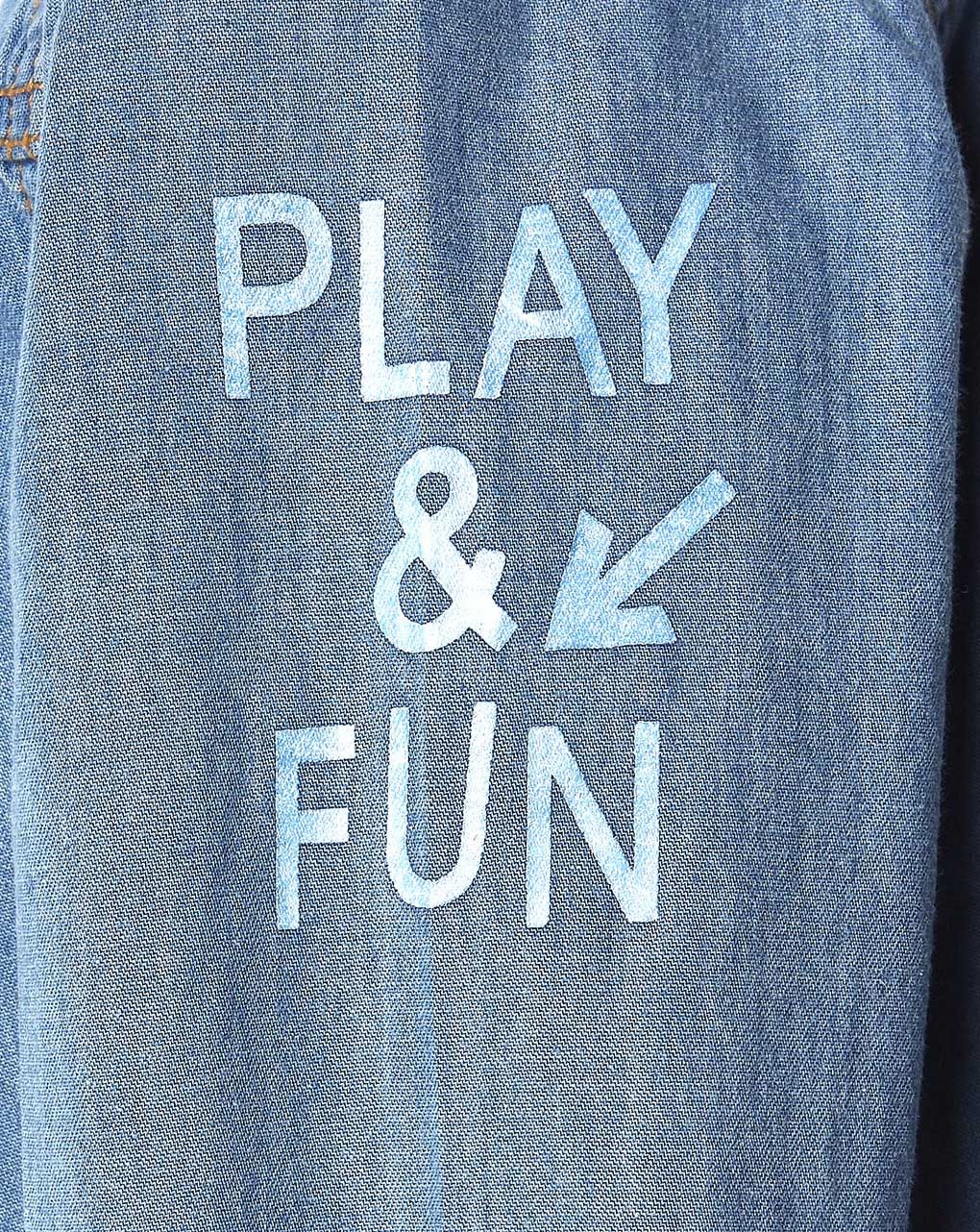 τζιν πουκάμισο μακρυμάνικο για αγόρι - Prénatal