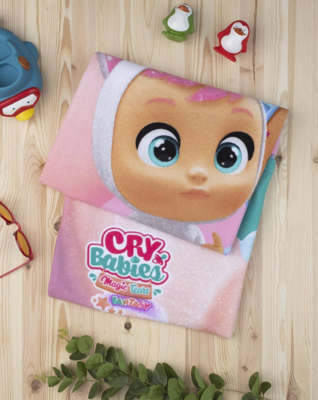 πετσέτα θαλάσσης "cry babies" για κορίτσι - Prénatal