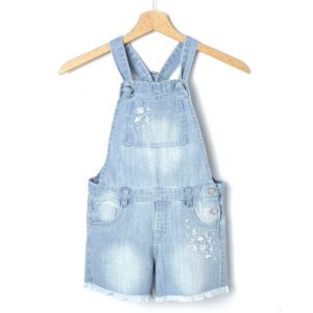 σαλοπέτα denim με κέντημα μεγ.8-9/9-10 ετών για κορίτσι - Prénatal