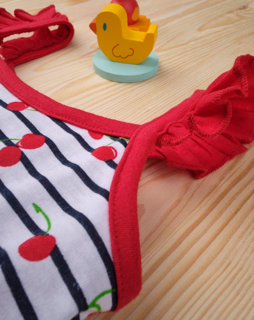 ολόσωμη φόρμα με κεράσια για κορίτσι - Prénatal