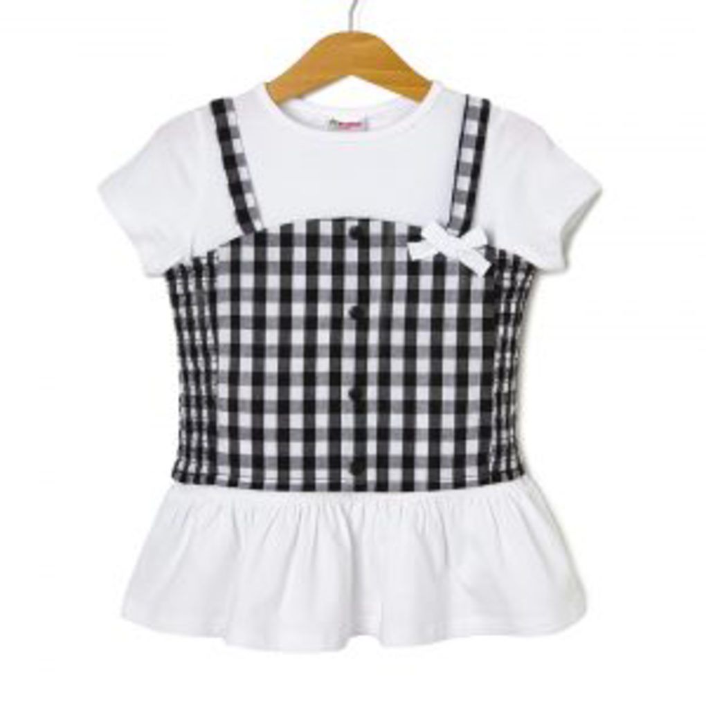 σετ t-shirt και τοπ vichy μεγ.8-9/9-10 ετών για κορίτσι - Prénatal