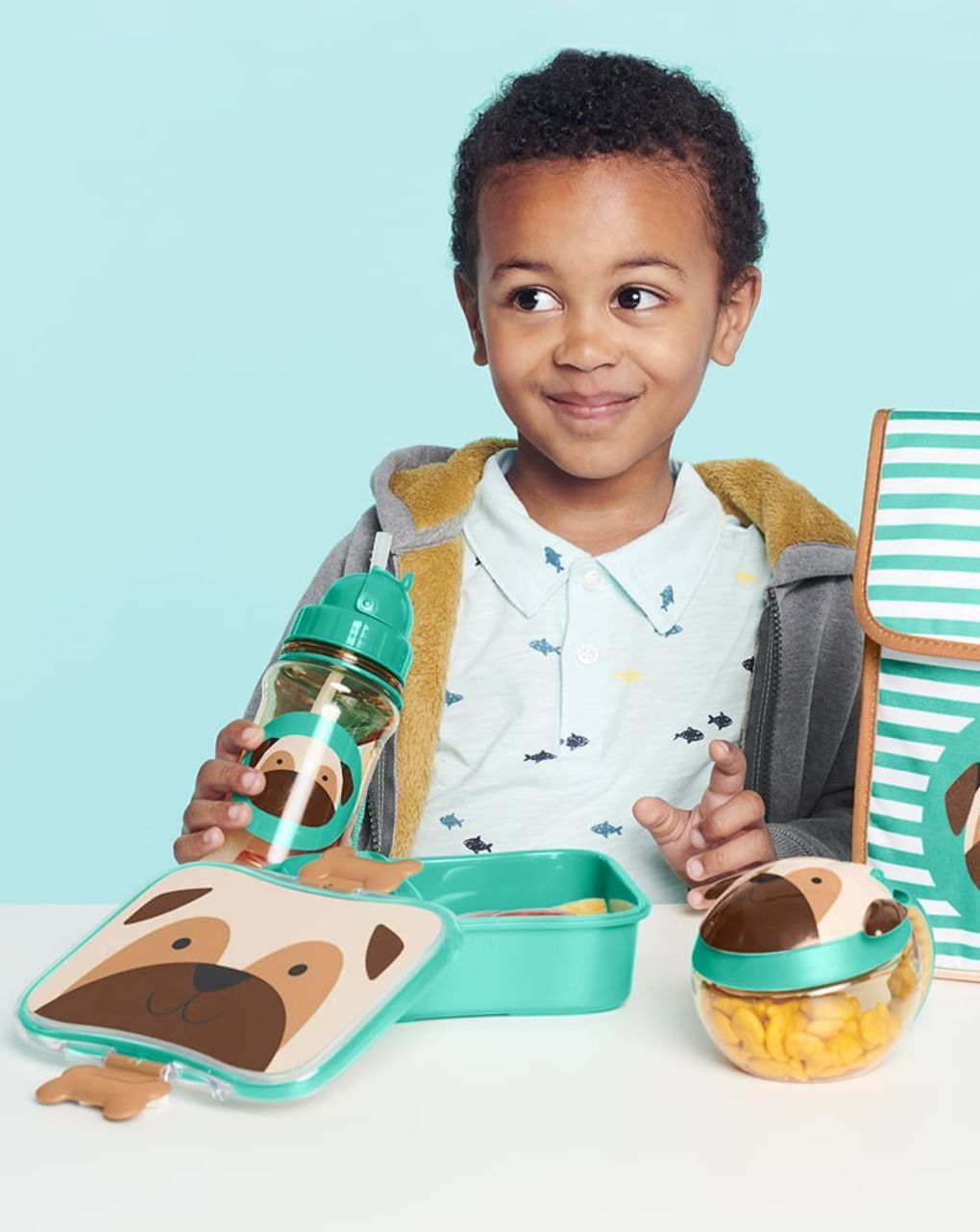 Skip hop zoo φαγητοδοχείο 700ml pug 29-2903031-11 - SKIP HOP