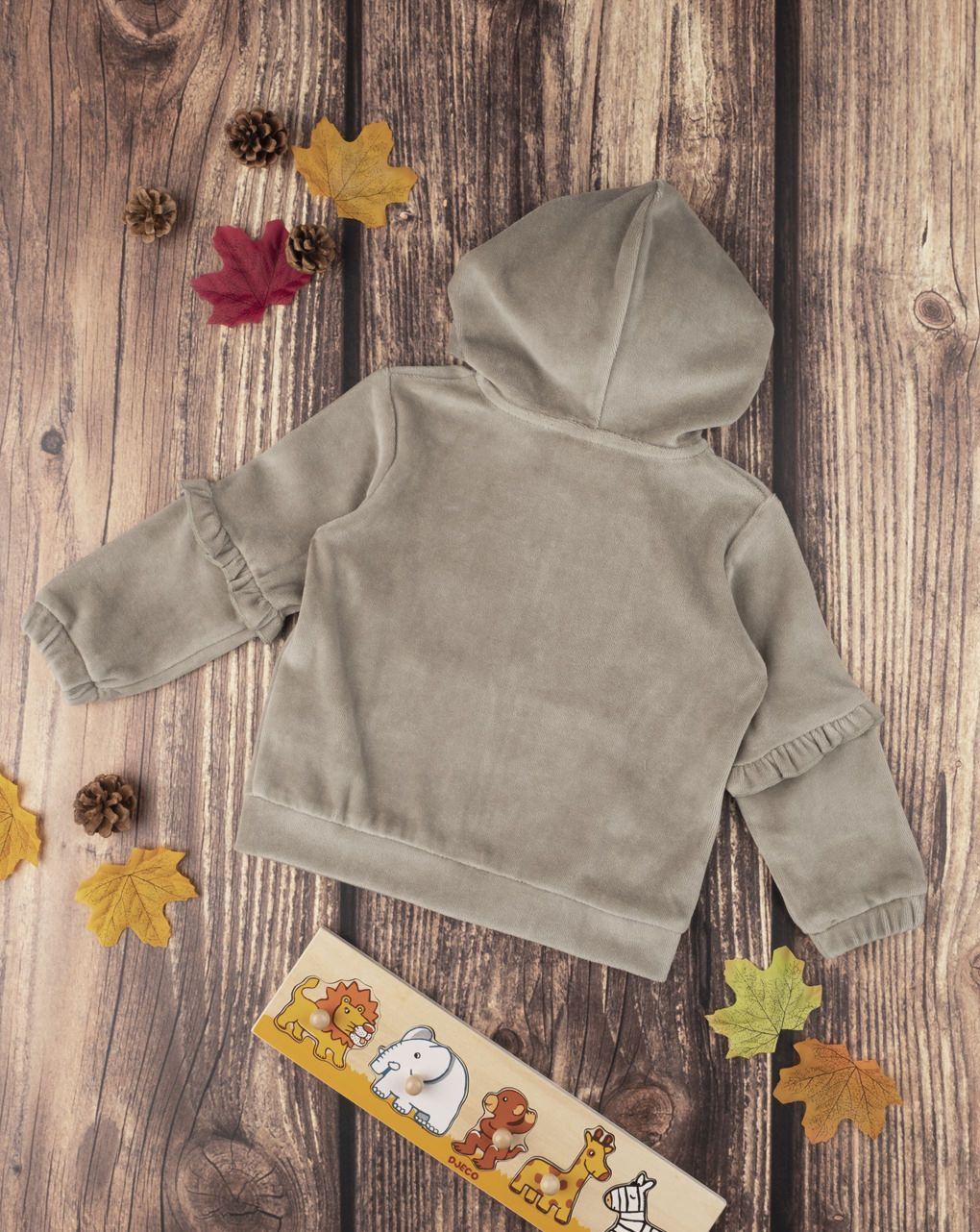 ζακέτα φούτερ με κουκούλα για κορίτσι - Prénatal