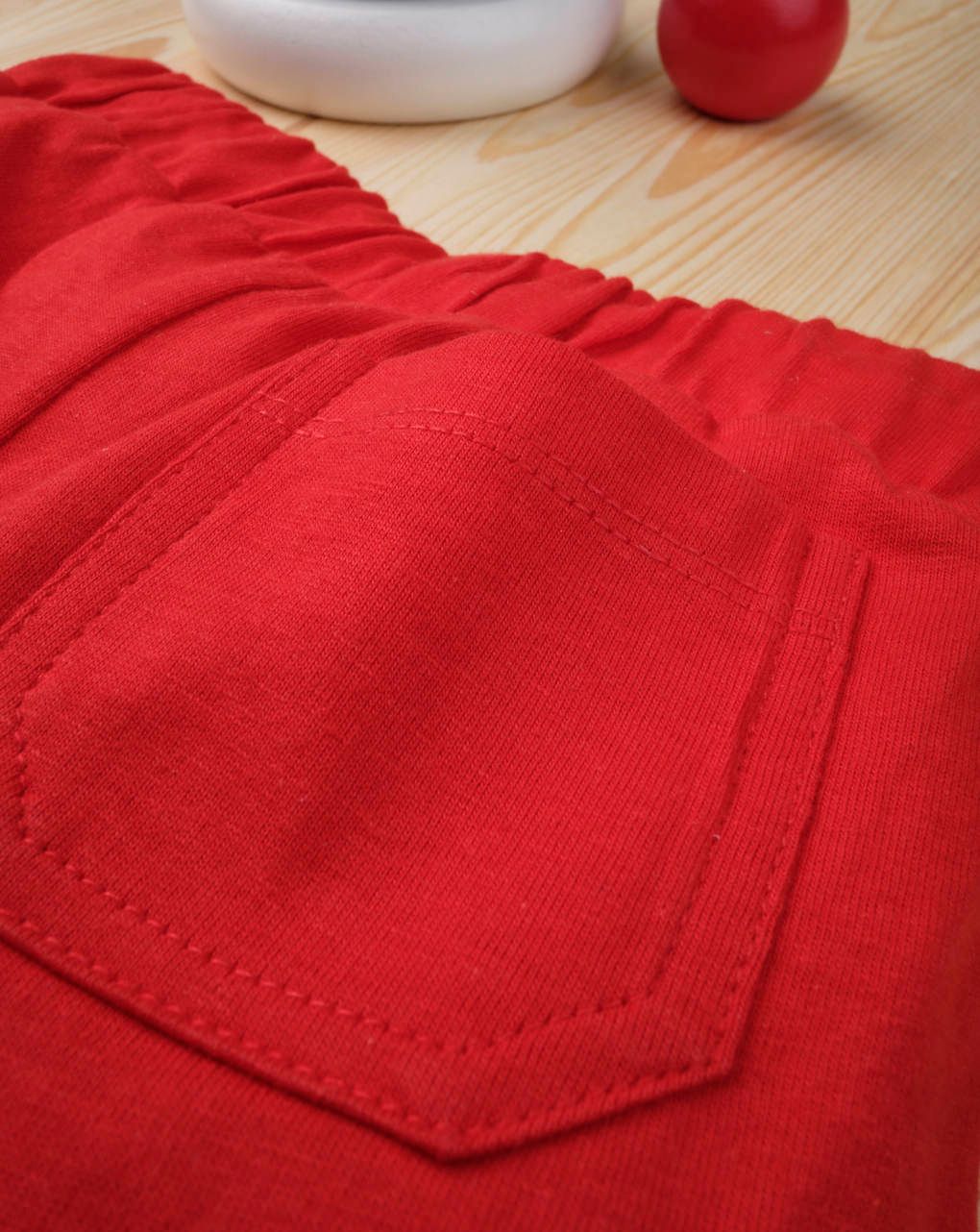 βερμούδα σπορ κόκκινη 54 για αγόρι - Prénatal