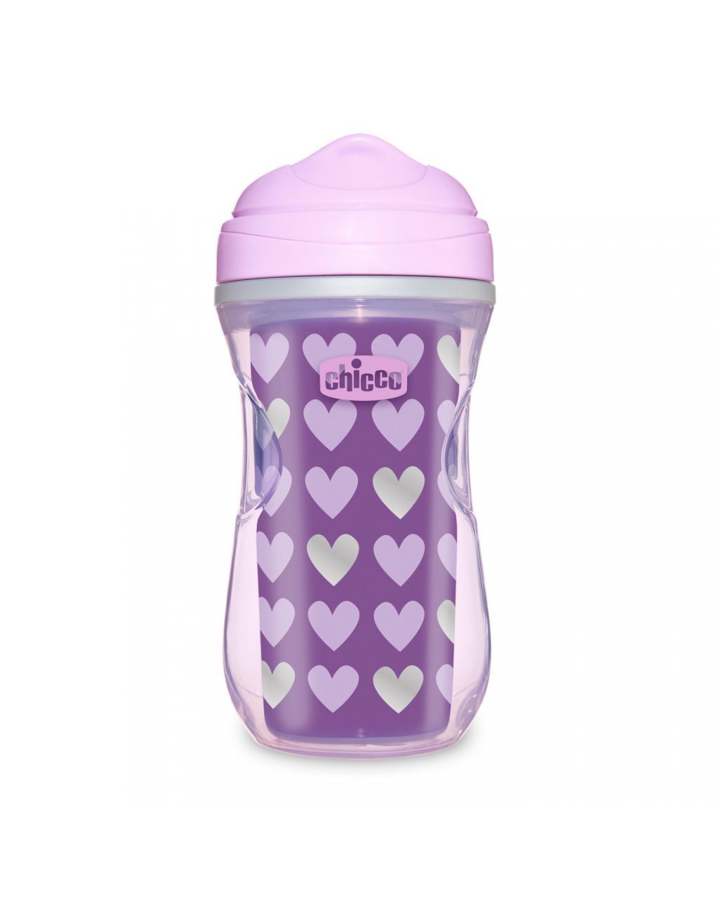 Chicco παγούρι active cup 250ml 14m+ ροζ (2 σχέδια) f04-06981-10-01 - Chicco