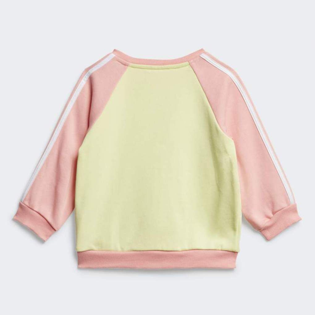 Adidas σετ φόρμας graphic ροζ για κορίτσι fm6368 - Adidas