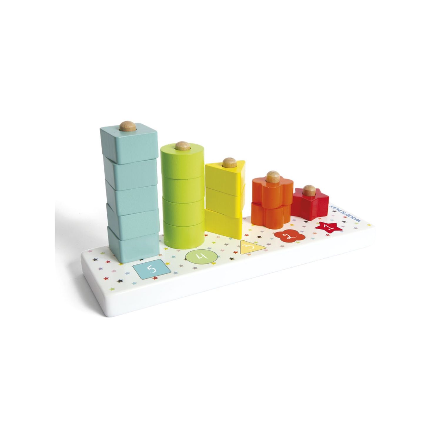 Wood' n play σχήματα - Wood'N Play