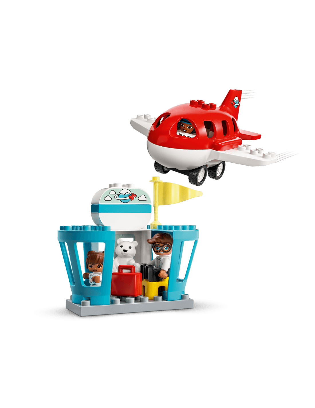 Lego duplo town αεροπλάνο & αεροδρόμιο  10961 - Lego, LEGO Duplo