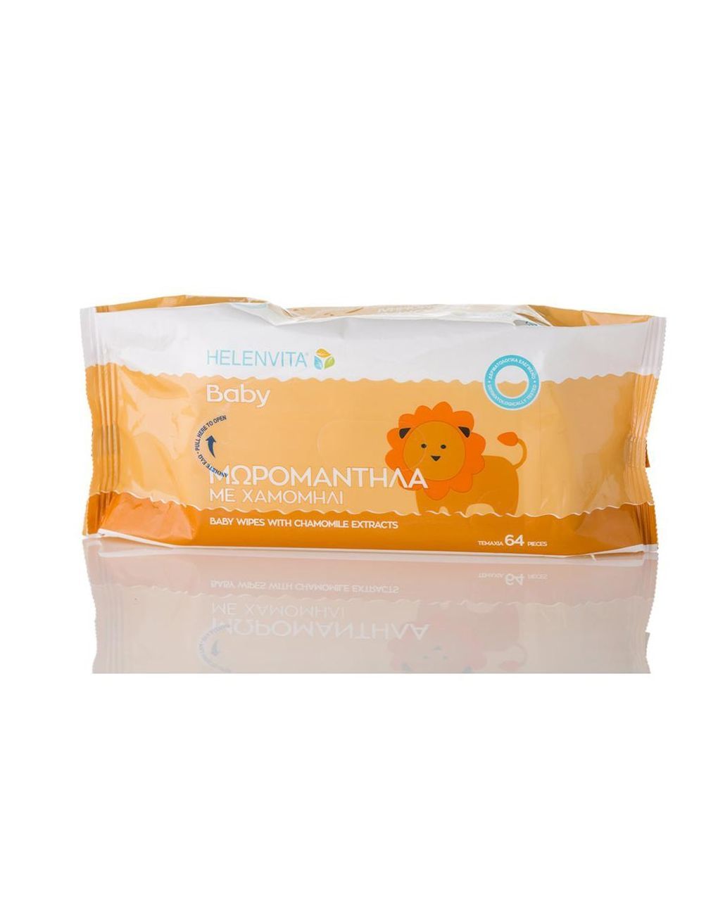 Helenvita baby mωρομάντηλα 64 τεμ.