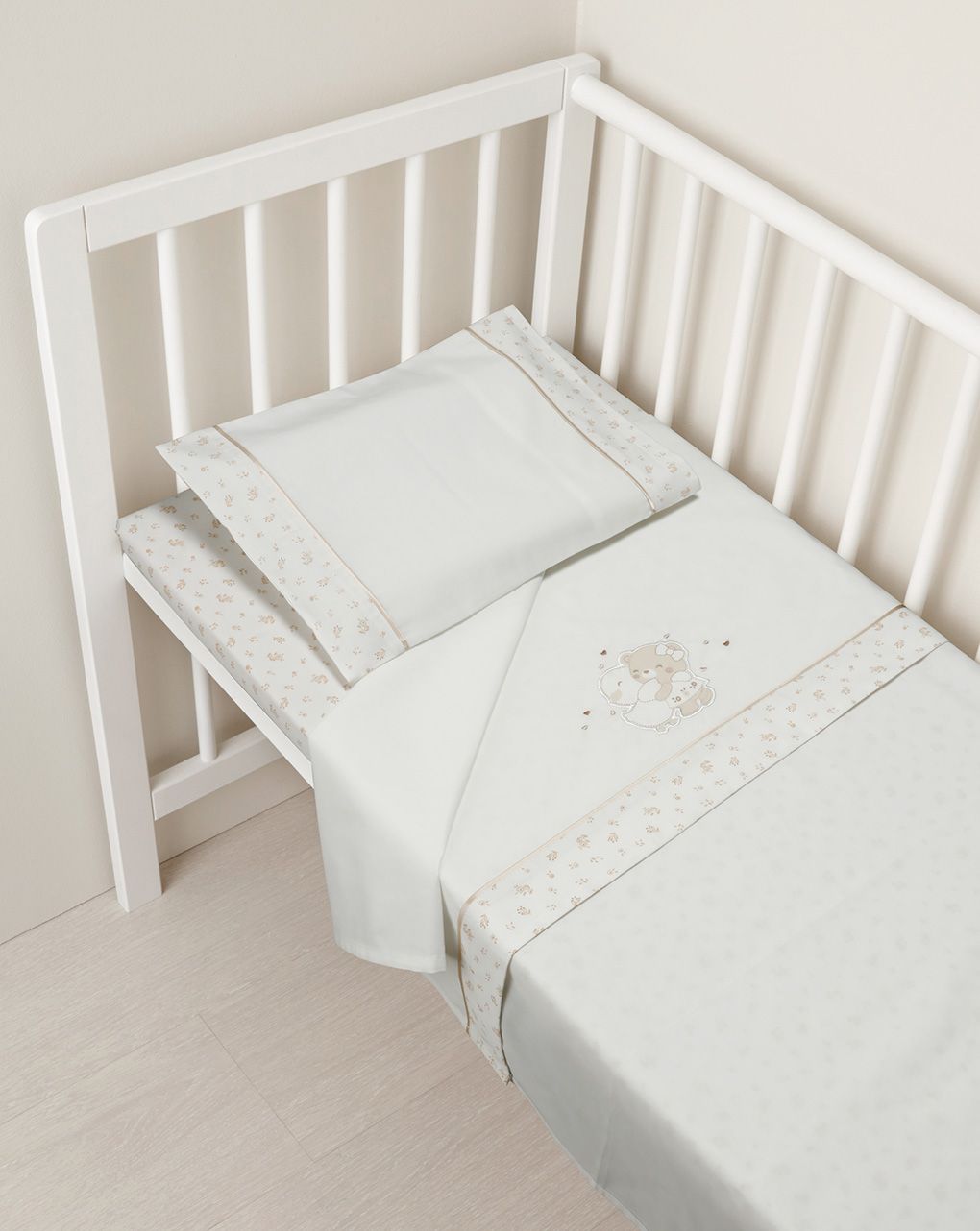 σετ για λίκνο - πορτ μπεμπέ μπεζ 3 τεμ. - Prénatal