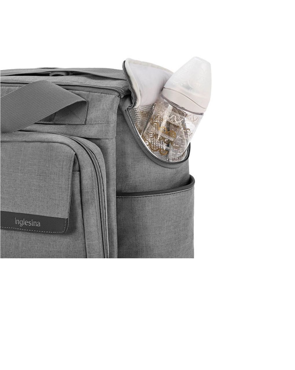 Inglesina τσάντα - αλλαξιέρα dual aptica kensington grey - Inglesina