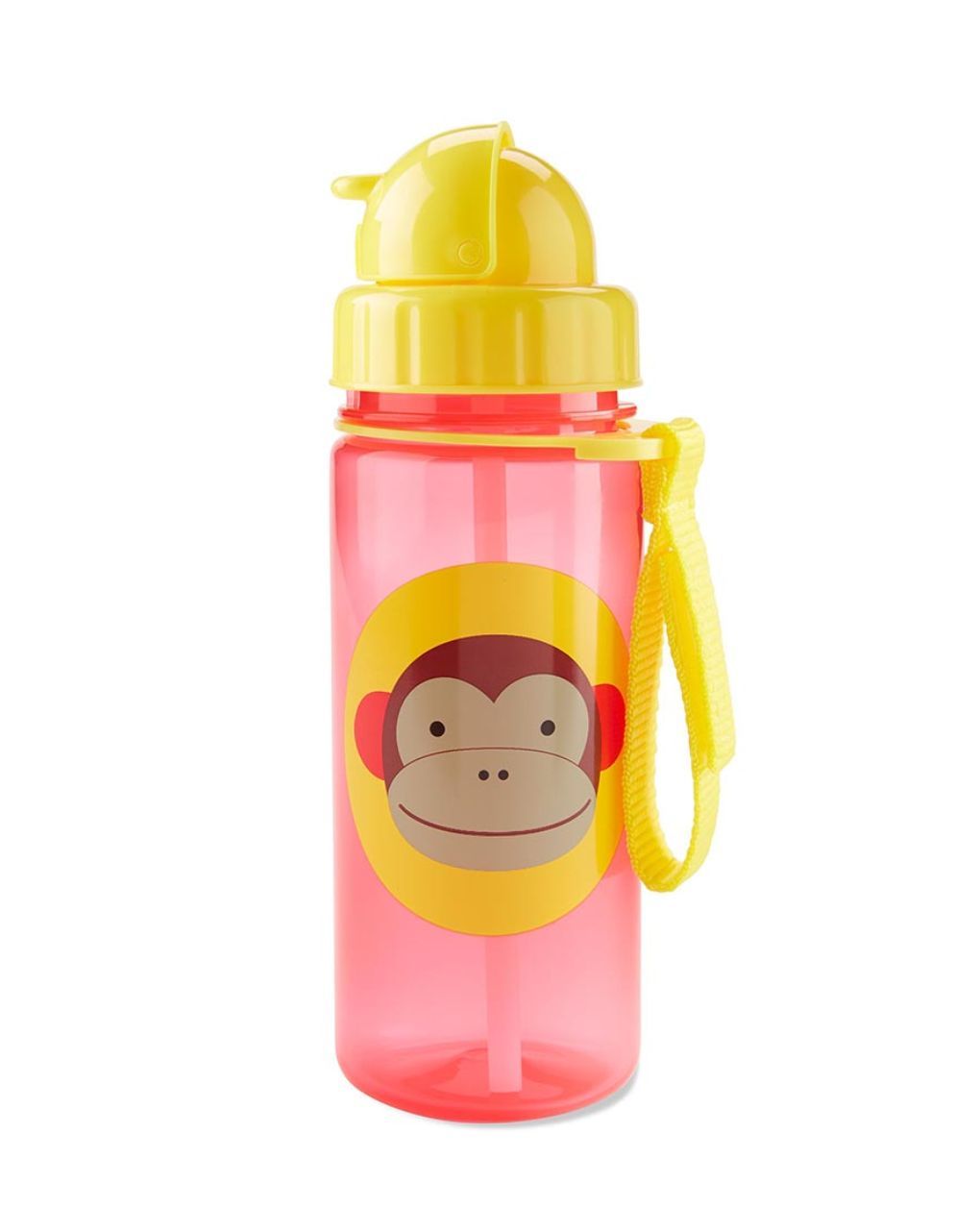 Skip hop zoo πλαστικό παγούρι με καλαμάκι 384.5ml monkey 29-2903033-09 - SKIP HOP