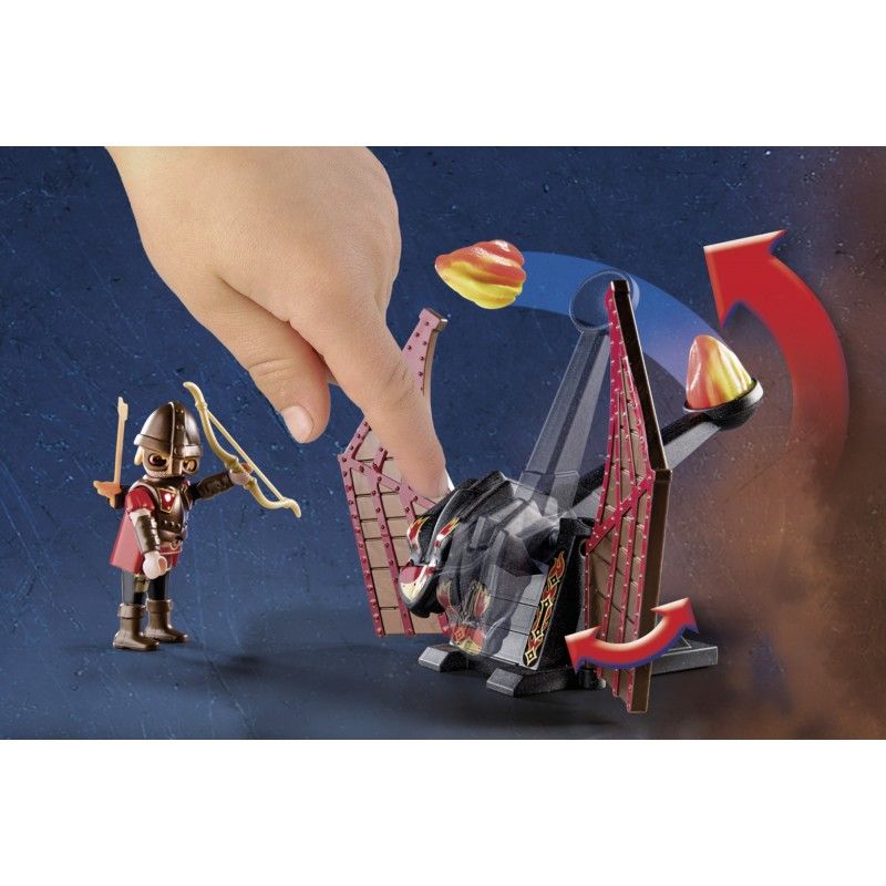 Playmobil novelmore ιππότες του μπέρναμ με δράκο 70226 - Playmobil, Playmobil Novelmore