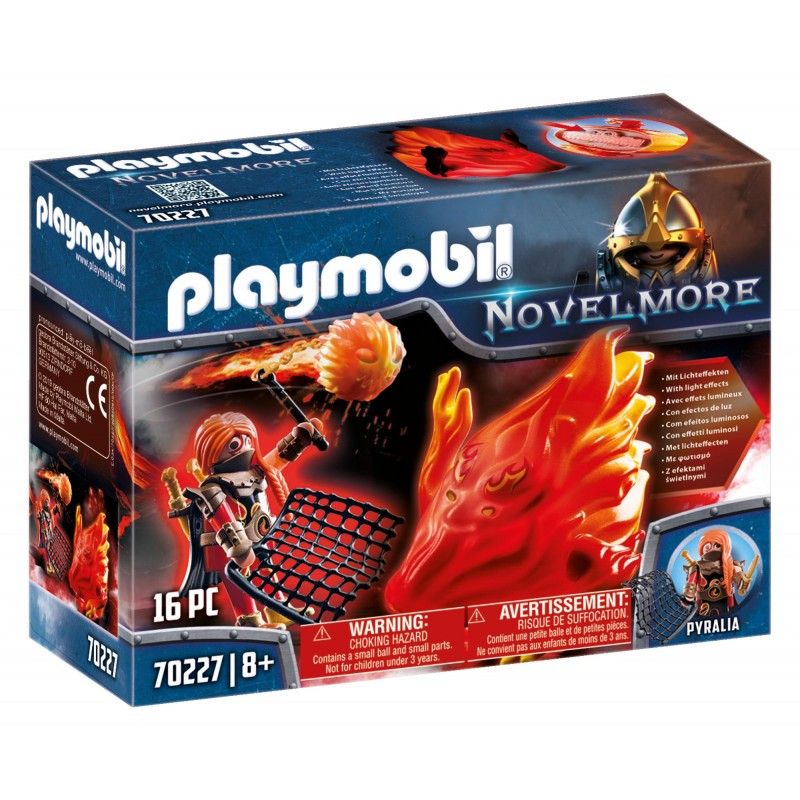 Playmobil novelmore φύλακας του μπέρναμ με πύρινο στοιχειό 70227 - Playmobil, Playmobil Novelmore