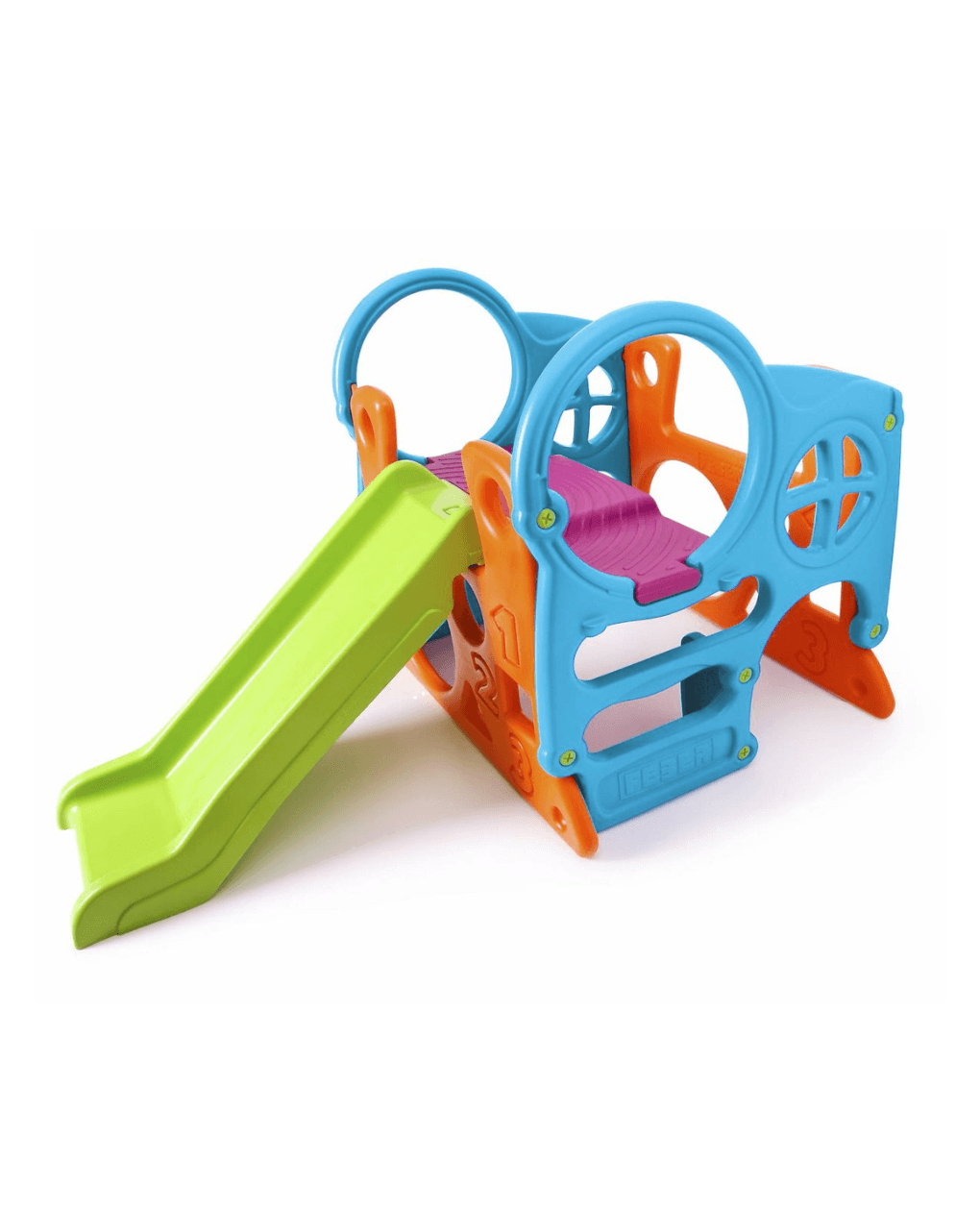 Feber κέντρο δραστηριοτήτων αctivity ηouse με τσουλήθρα 153x89x87cm - Feber