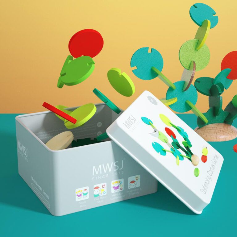 Iwood balancing cactus game z1026h - iwood