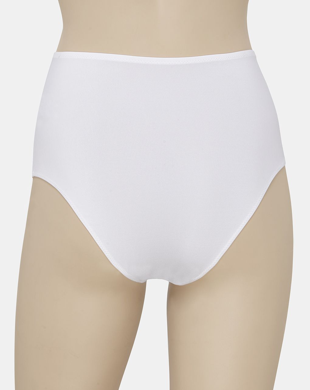 γυναικείο σλιπ ψηλόμεσο πακέτο x2 μικροφίμπρα λευκό - Prénatal