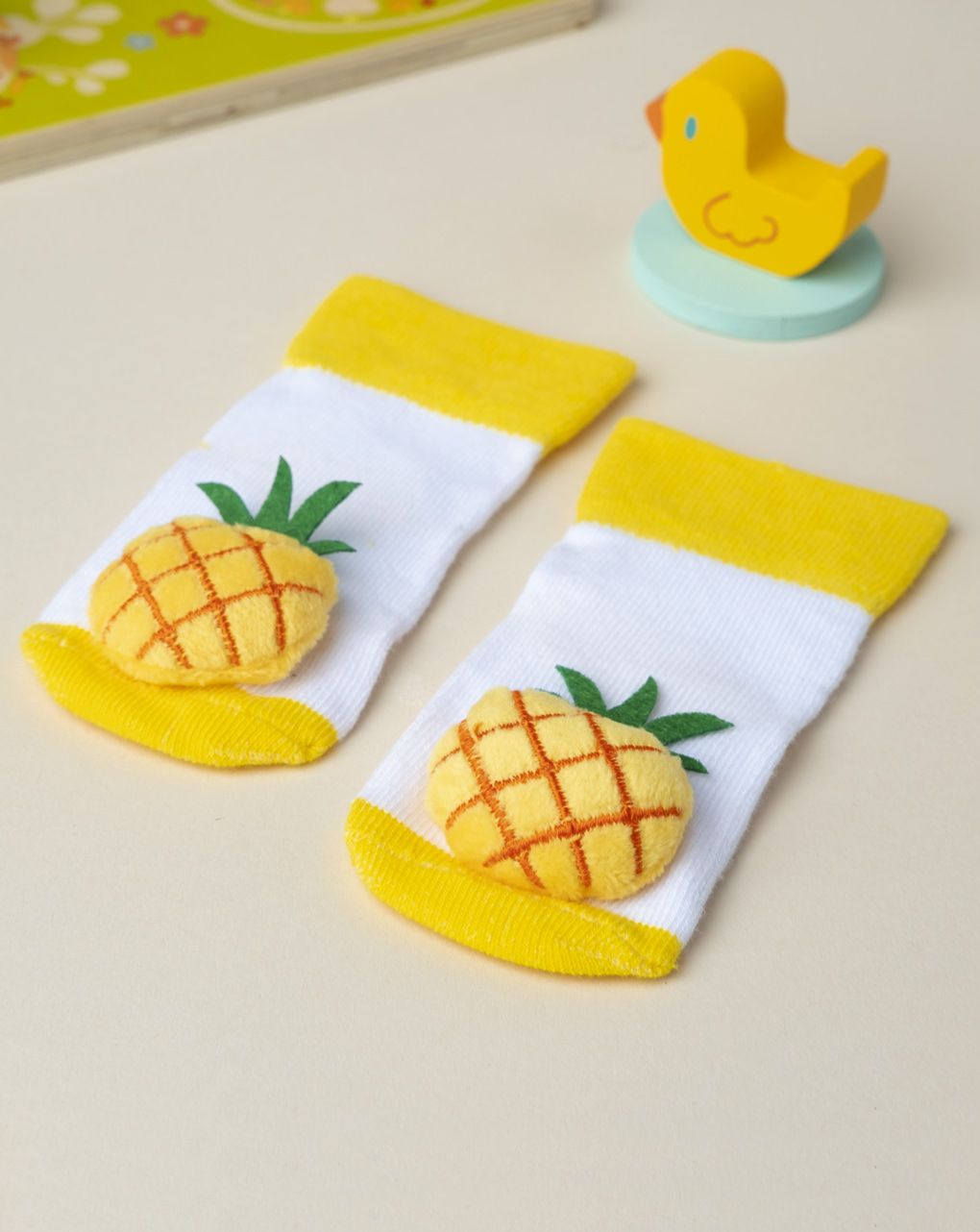 κάλτσες με ανανά κουδουνίστρα για αγόρι - Prénatal