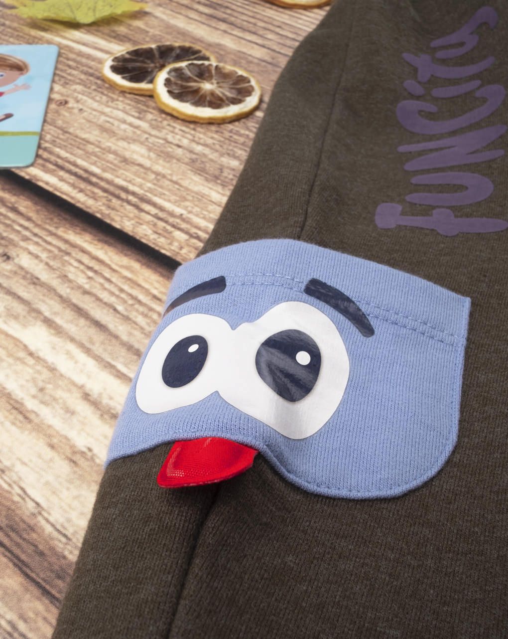 παντελόνι φόρμας με στάμπα πράσινο για αγόρι - Prénatal