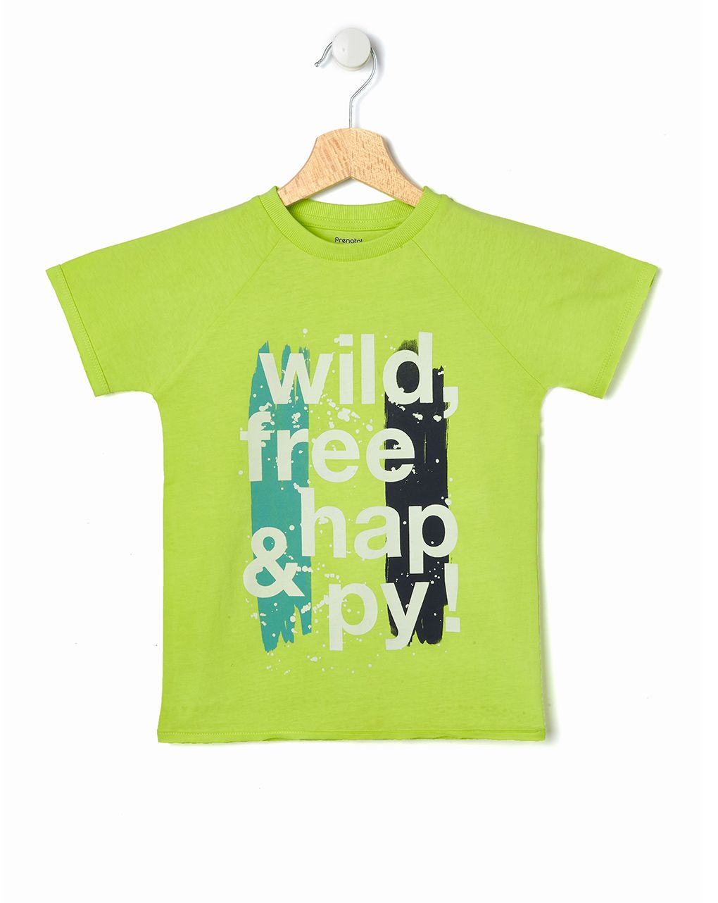 T-shirt πράσινο με στάμπα μεγ.8-9/9-10 ετών για αγόρι - Prénatal