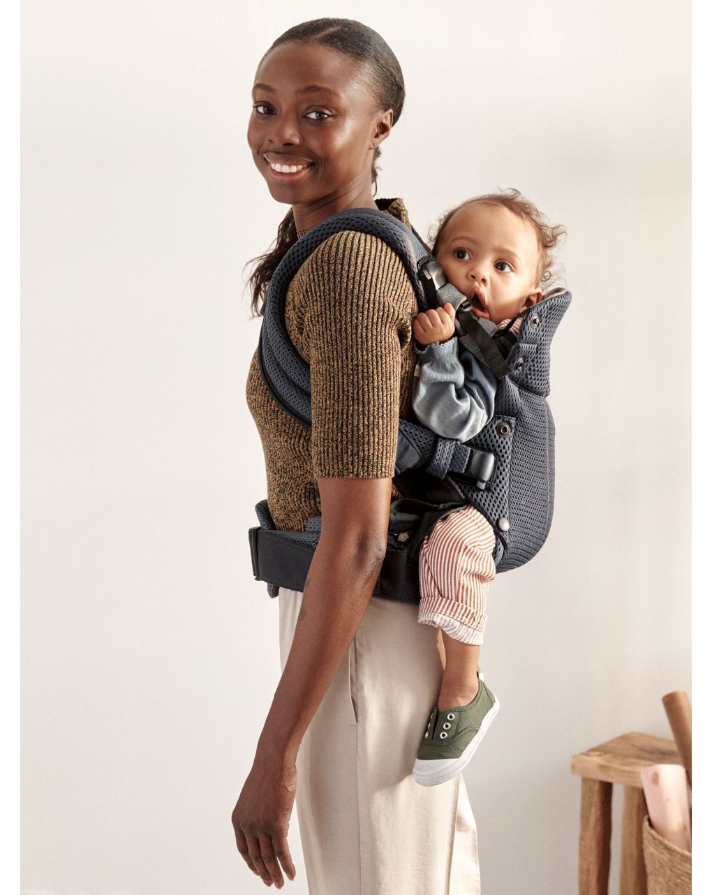Babybjorn μάρσιπος harmony 3d mesh anthracite - Baby Bjorn
