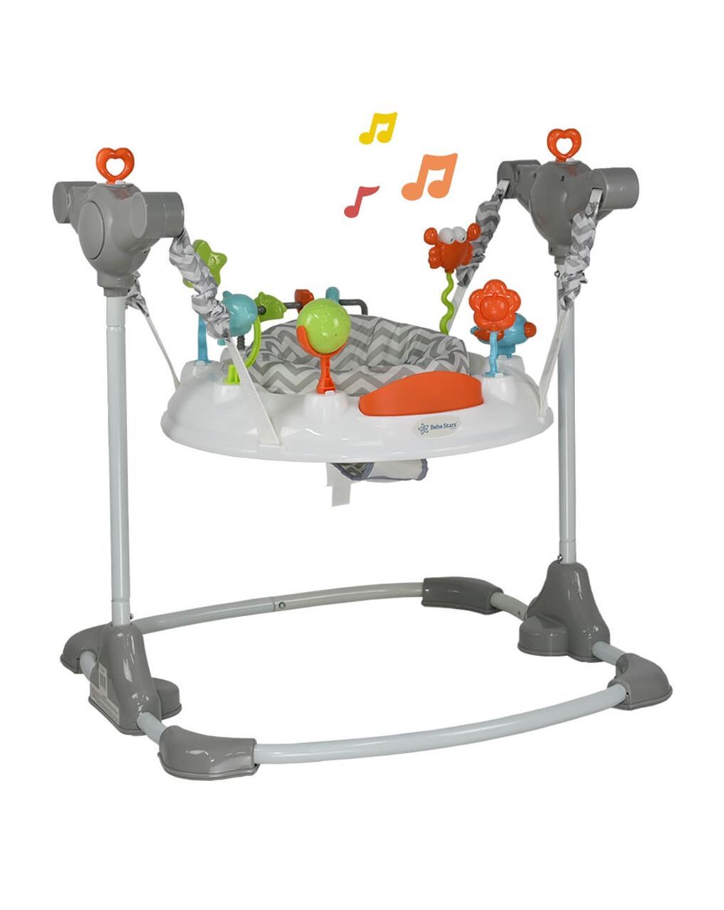 Bebe stars τραμπολίνο sea animals steel grey - Bebe Stars