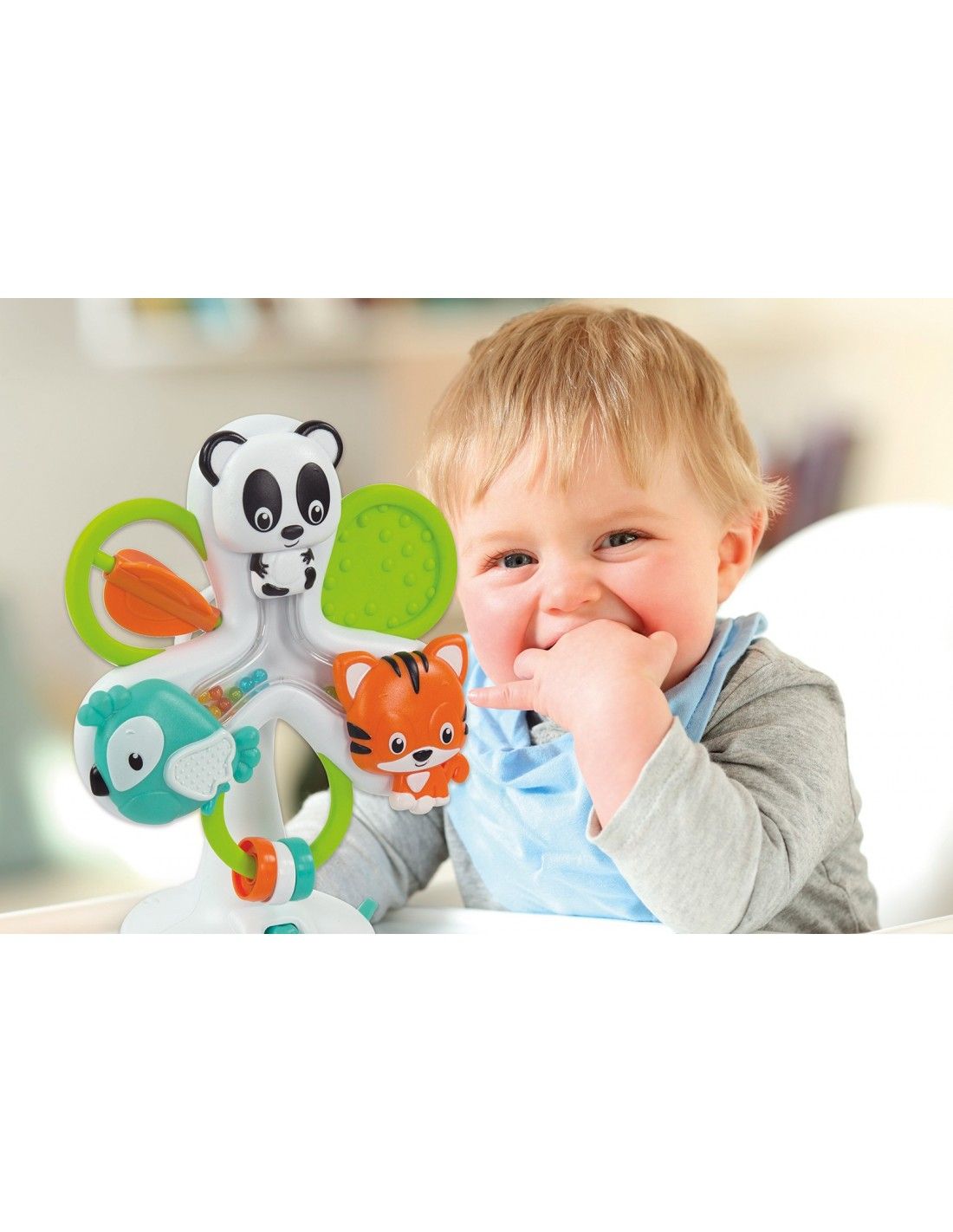 Baby clementoni ζωάκια στο καρουζέλ 1000-17261 - BABY CLEMENTONI