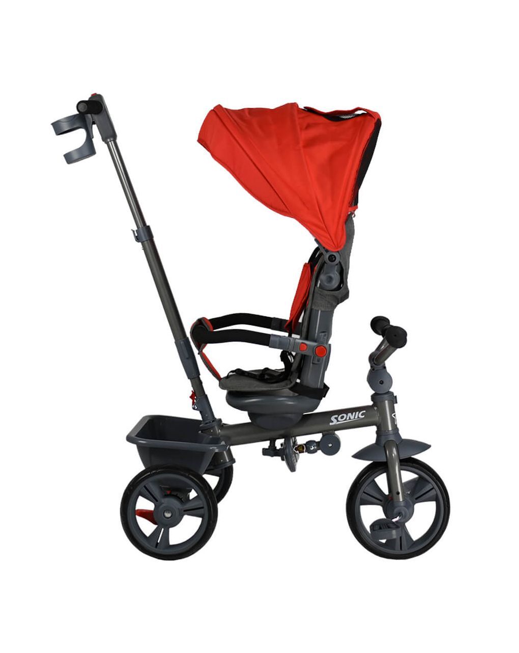 Bebe stars πτυσσόμενο τρίκυκλο sonic 360° watermelon - Bebe Stars