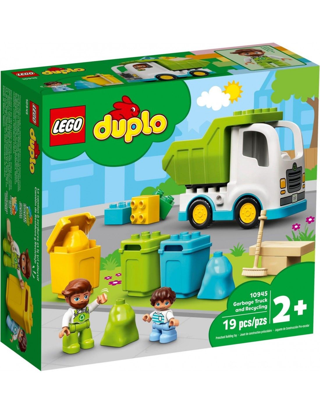 Lego duplo town απορριμματοφόρο και ανακύκλωση  10945 - Lego, LEGO Duplo
