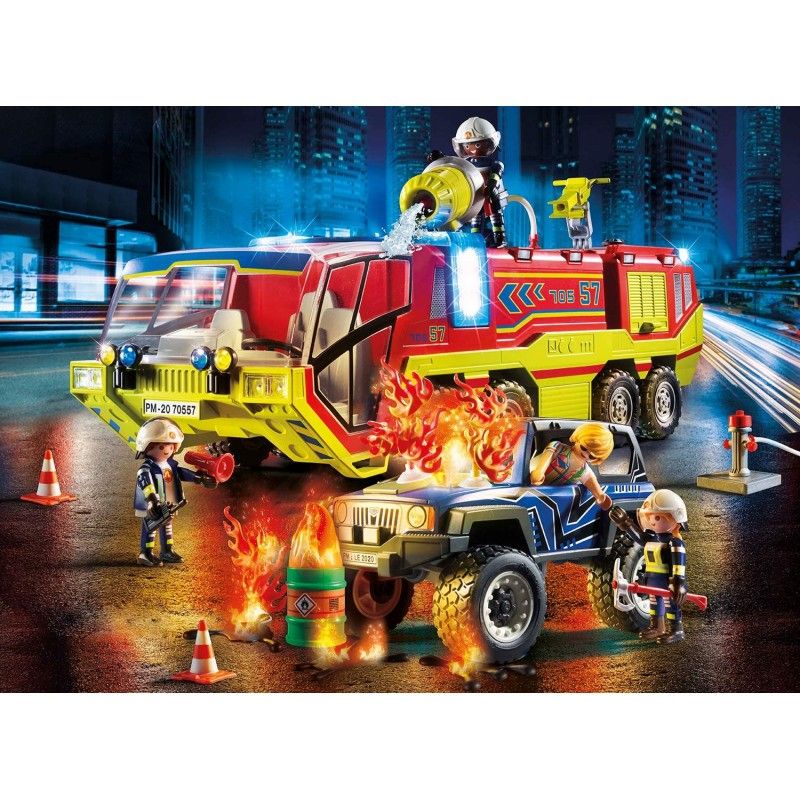 Playmobil city action πυροσβεστική ομάδα διάσωσης 70557 - Playmobil, Playmobil City Action