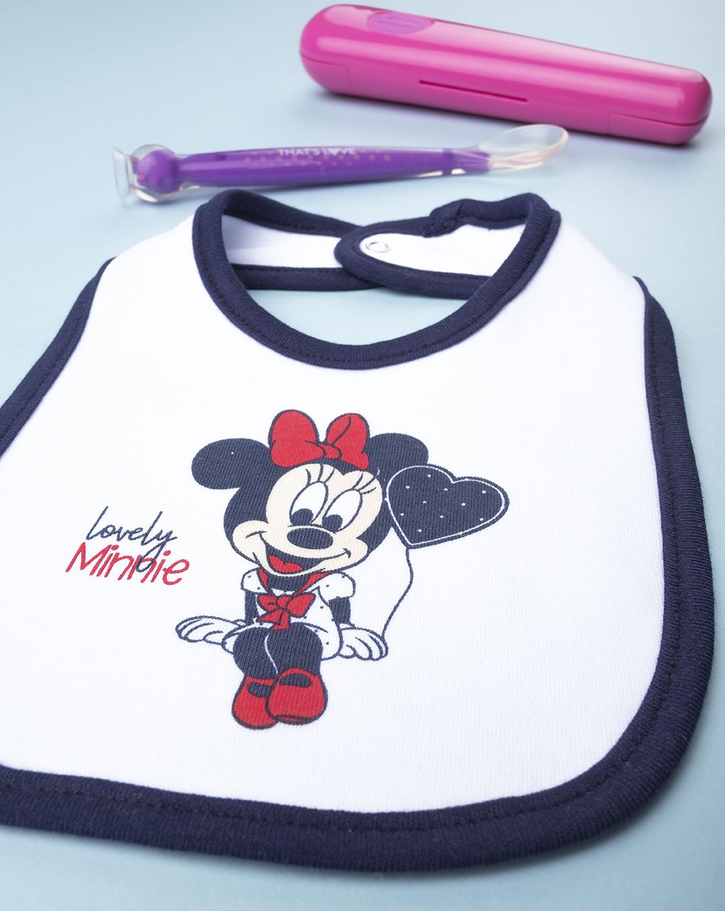 βρεφική σαλιάρα με τη minnie για κορίτσι - Prénatal