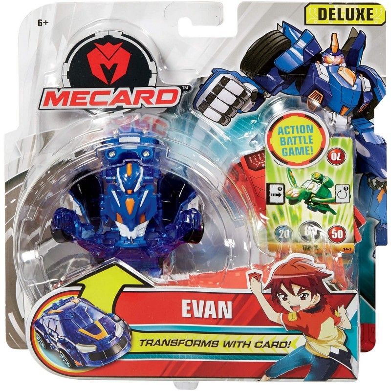 Mecard evan deluxe mecardimal όχημα με κάρτες νούμερο 1 fxp21 / fxp22 - Mecard
