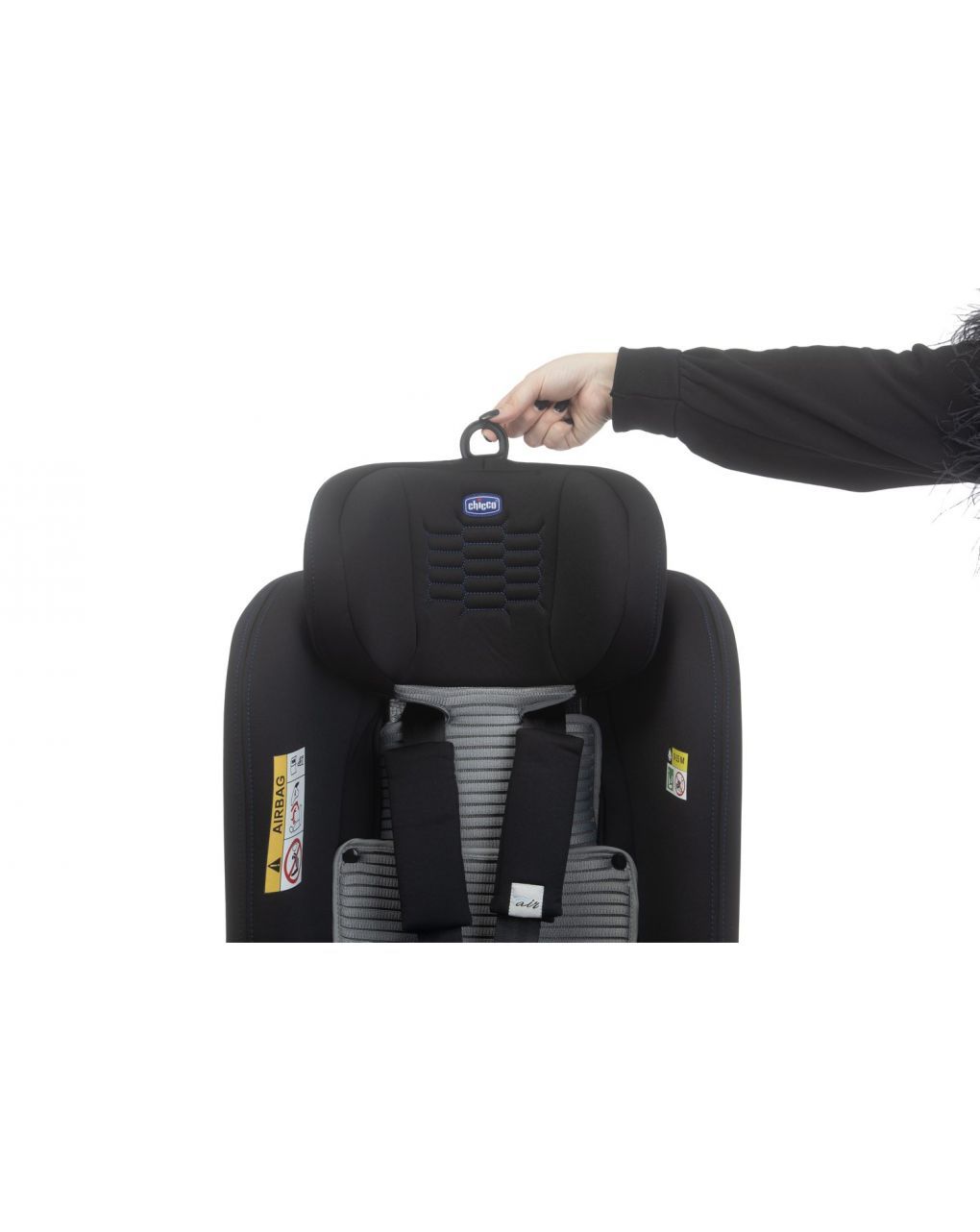 Chicco κάθισμα αυτοκινήτου seat2fit i-size (45-105cm) air black r02-79691-72 - Chicco