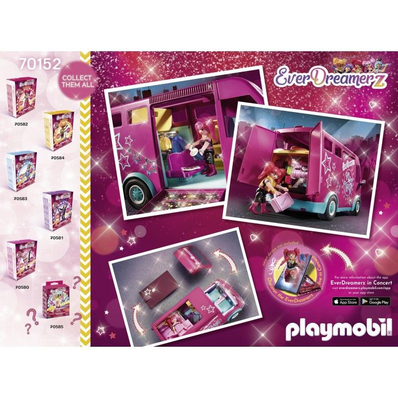 Playmobil everdreamerz tourbus music world 70152 - Playmobil, Playmobil Εverdreamerz