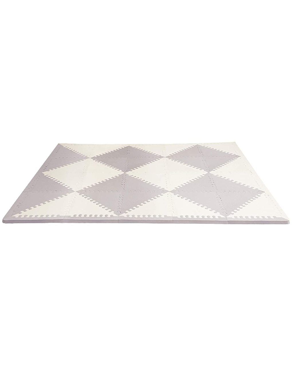 Skip hop χαλάκι παιχνιδιού playspot geo foam floor tiles grey/cream - SKIP HOP