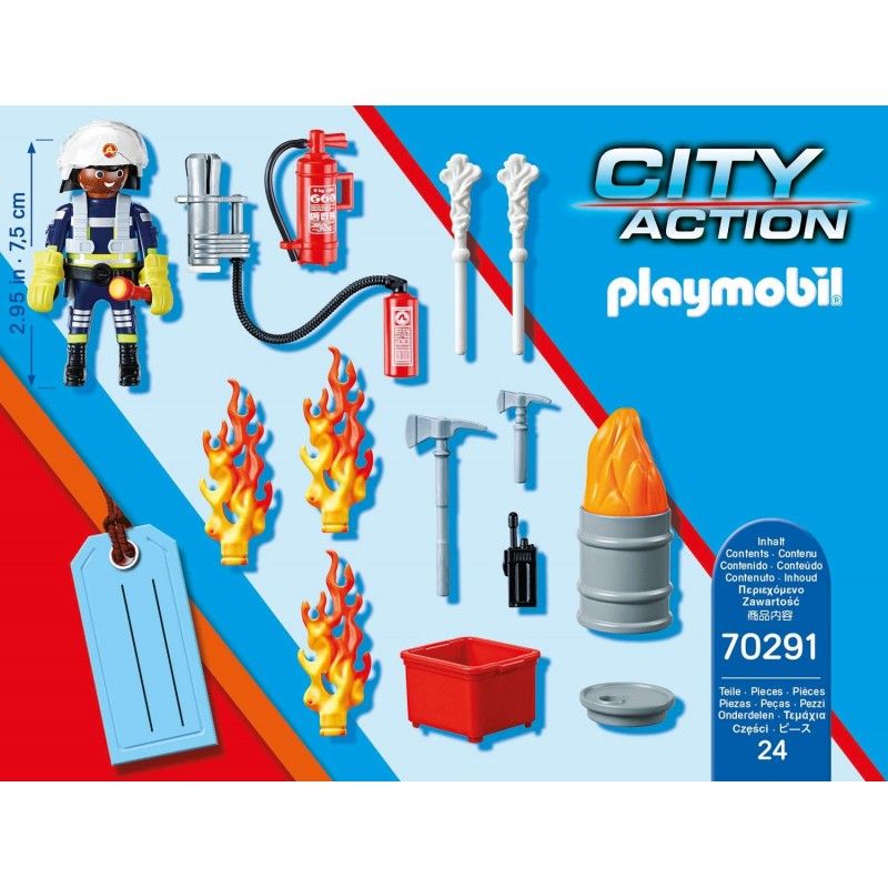 Playmobil city action gift set πυροσβέστης με αντλία νερού 70291 - Playmobil, Playmobil City Action