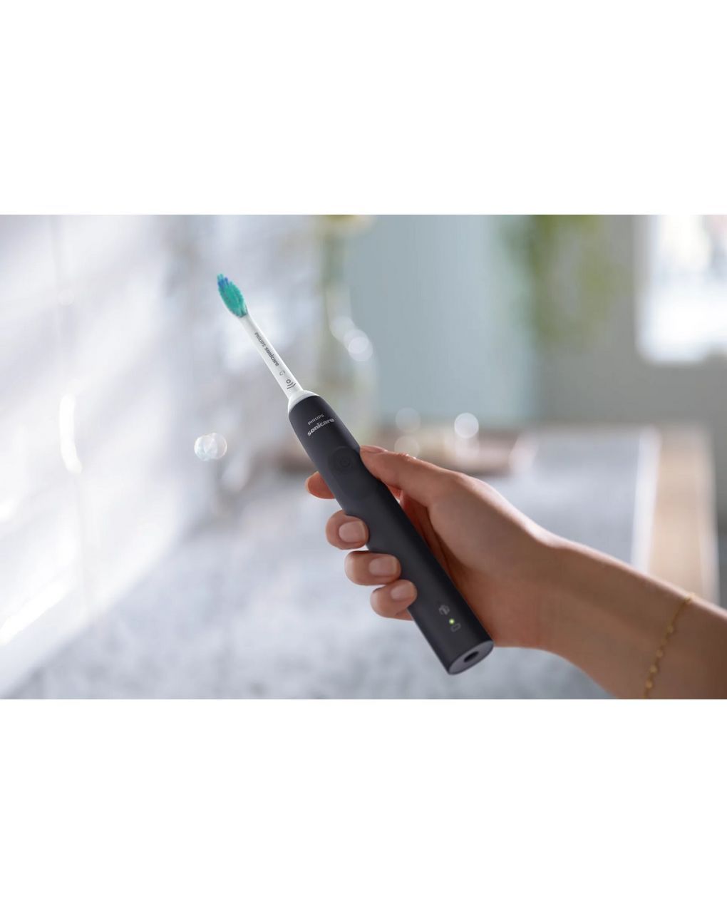 Philips sonicare ηλεκτρική οδοντόβουρτσα  3100 series hx3671/14 black - Philips Sonicare