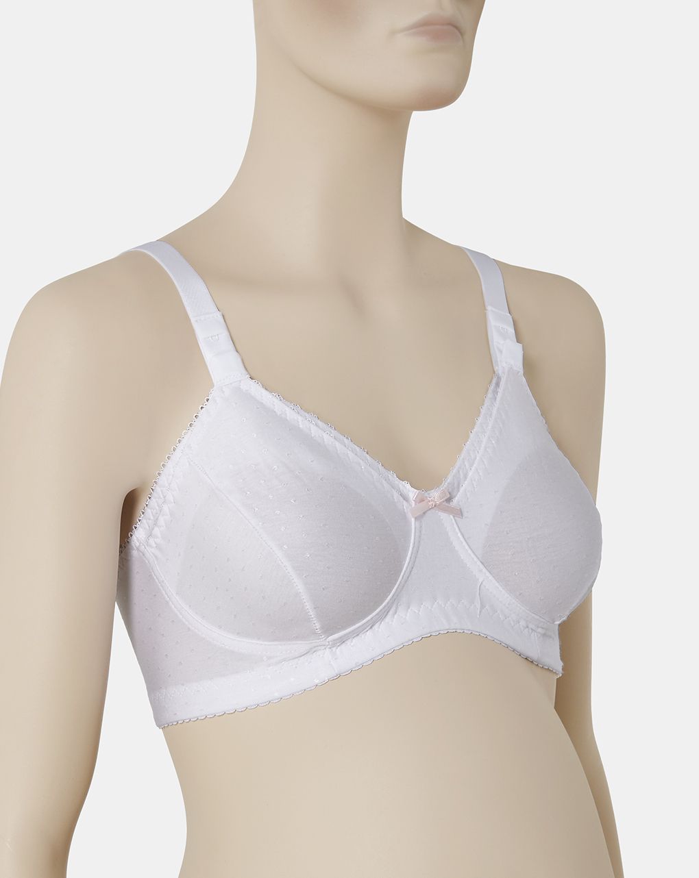 σουτιέν θηλασμού από βαμβάκι λευκό cup c - Prénatal