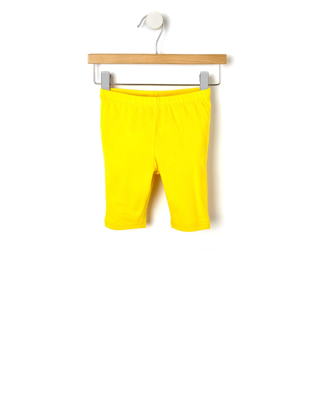 κολάν jersey 3/4 basic κίτρινο για κορίτσι