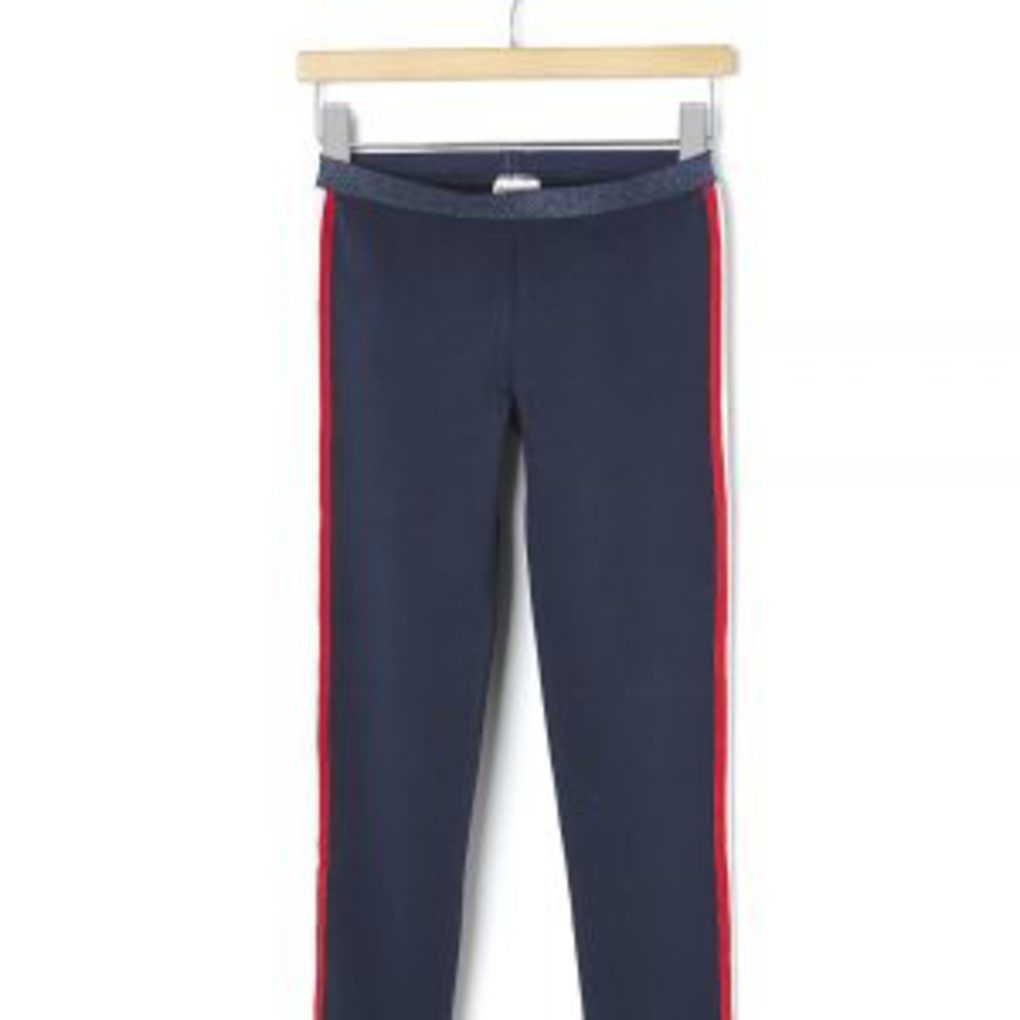 κολάν φούτερ μπλε με πλαϊνές λωρίδες μεγ.8-9/9-10 ετών για κορίτσι - Prénatal