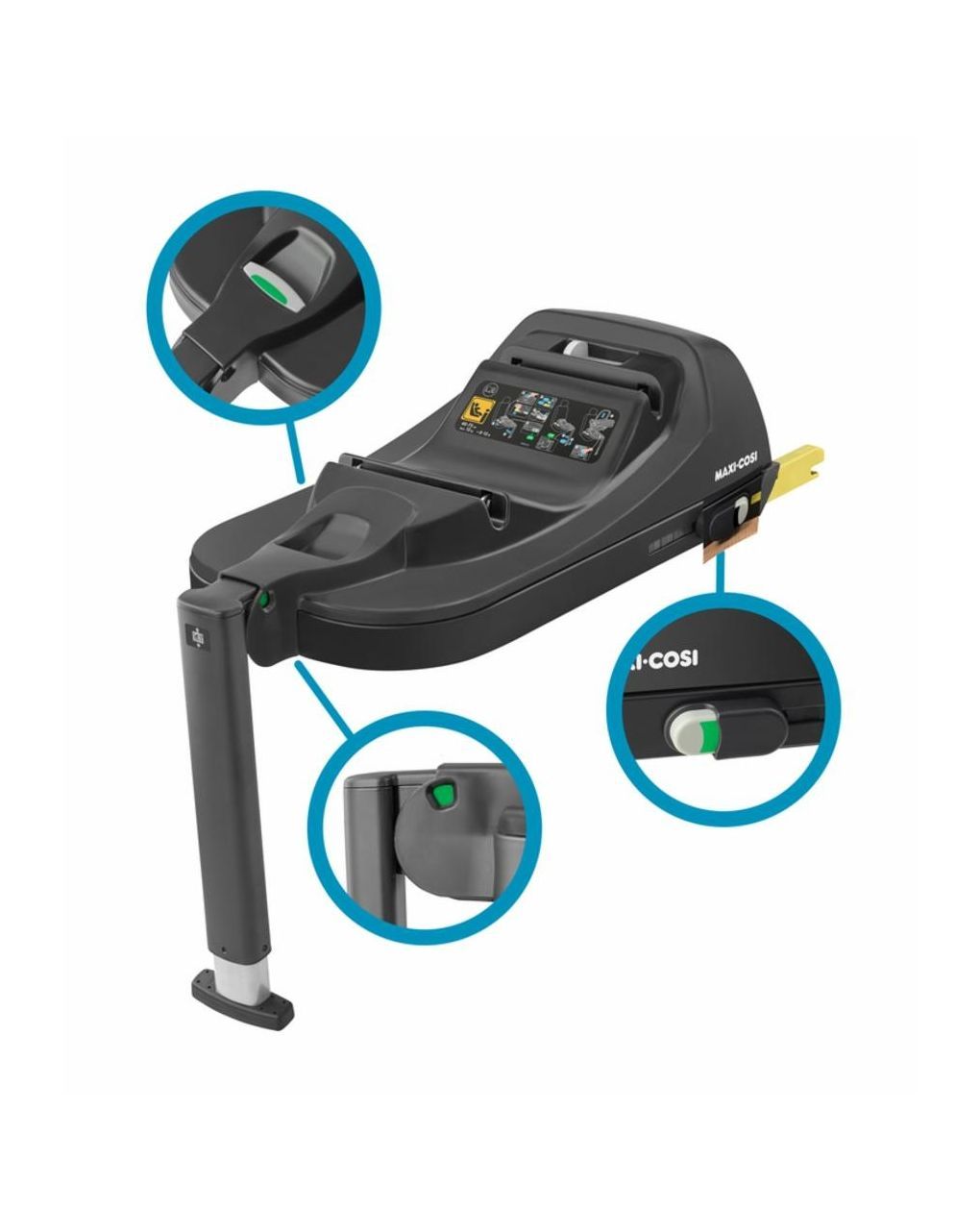 Maxi-cosi cabriofix βάση για κάθισμα μαύρη με isofix - Maxi-Cosi