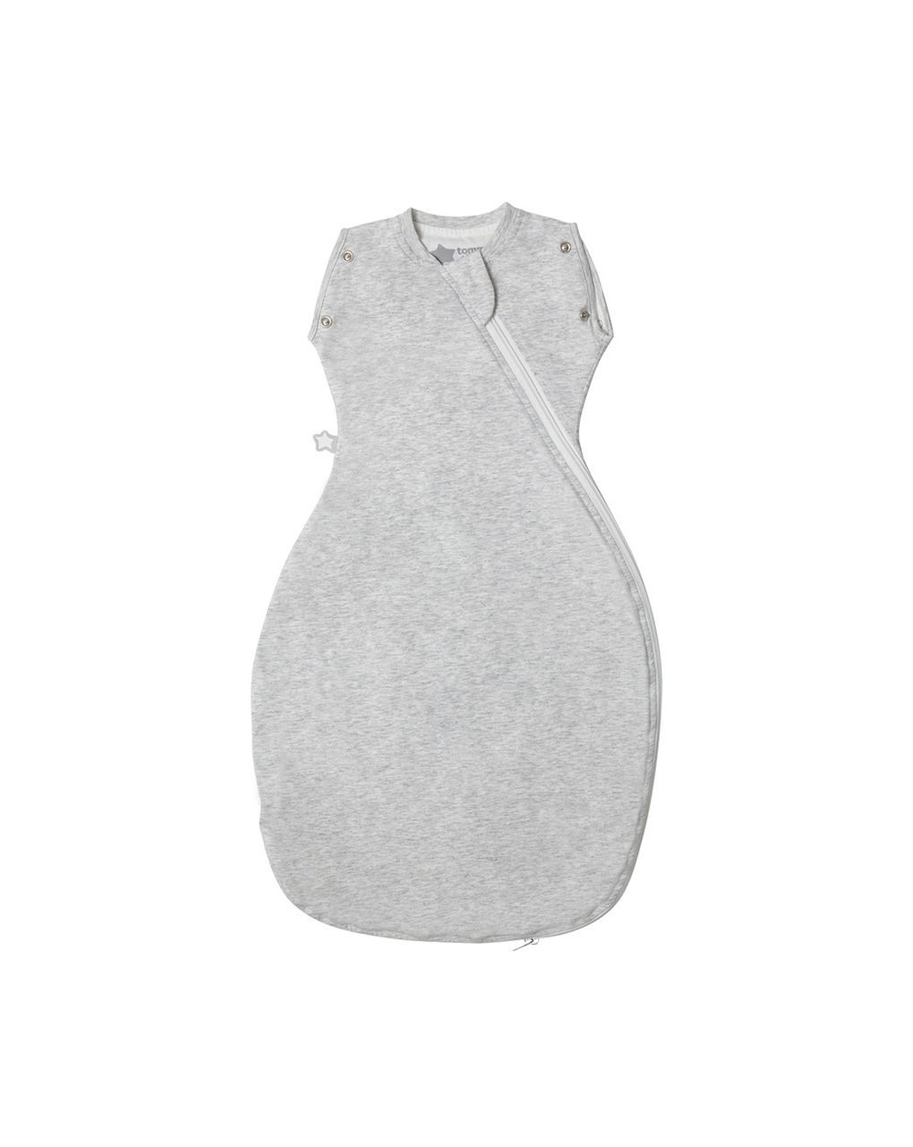 Gro snuggle υπνόσακος καλοκαιρινός 0.2 tog (για θερμοκρασίες 24°c +) 0-4 μηνών grey marl - Prénatal