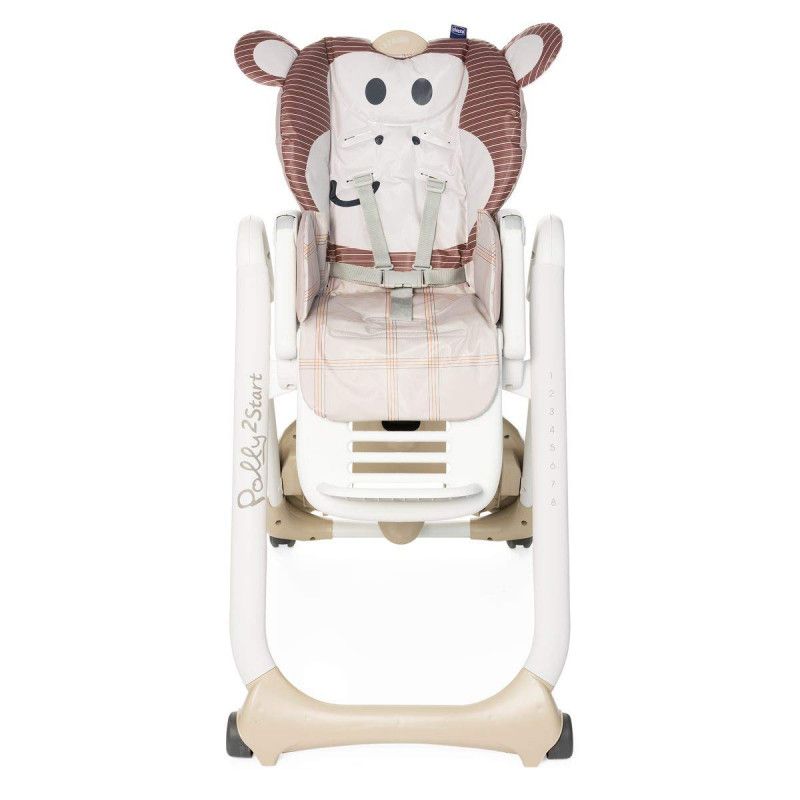 Chicco κάθισμα φαγητού polly 2 start monkey - Chicco